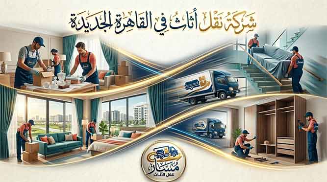 شركات نقل الاثاث بالقاهرة الجديدة